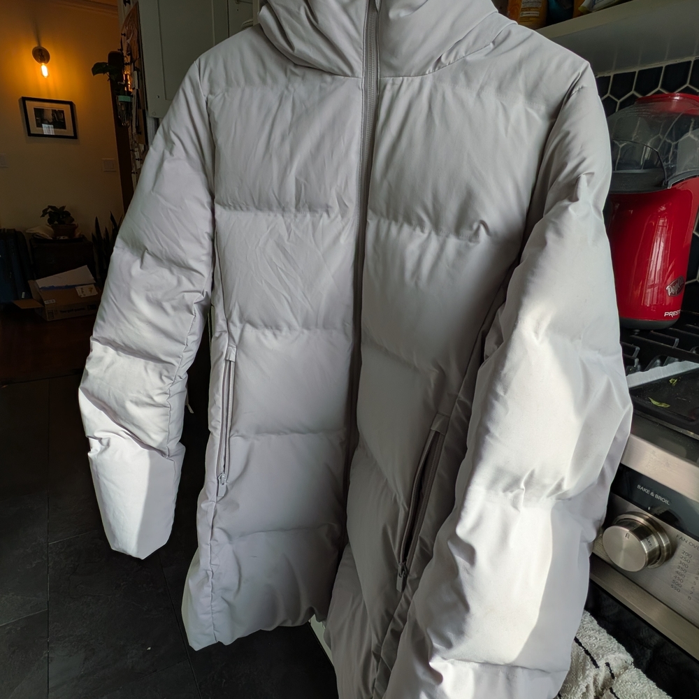 Gray Puffer Jacket